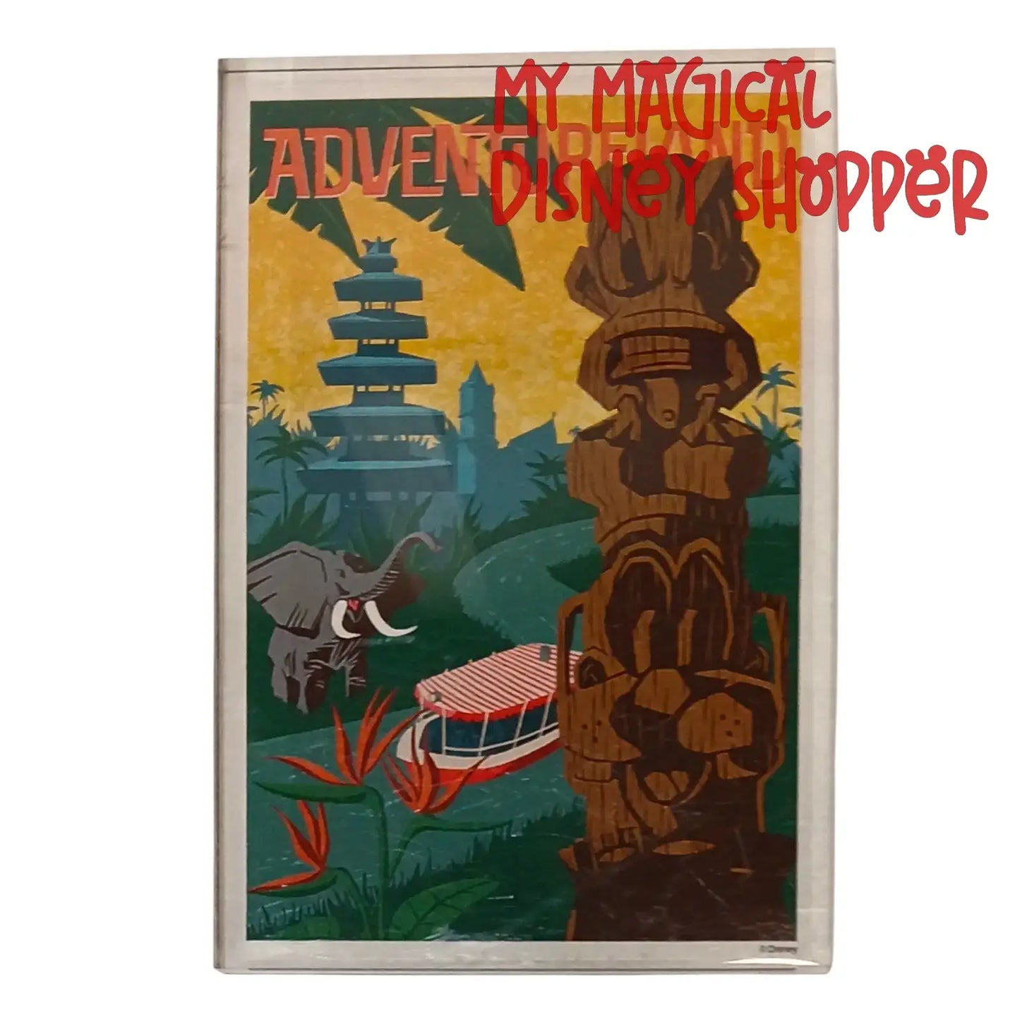 Adventureland Rectangle Magnet