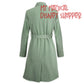 Olive Green Alice in Wonderland 70th Women's Trench Coat by Mary Blair x Her Universe - Adult XS