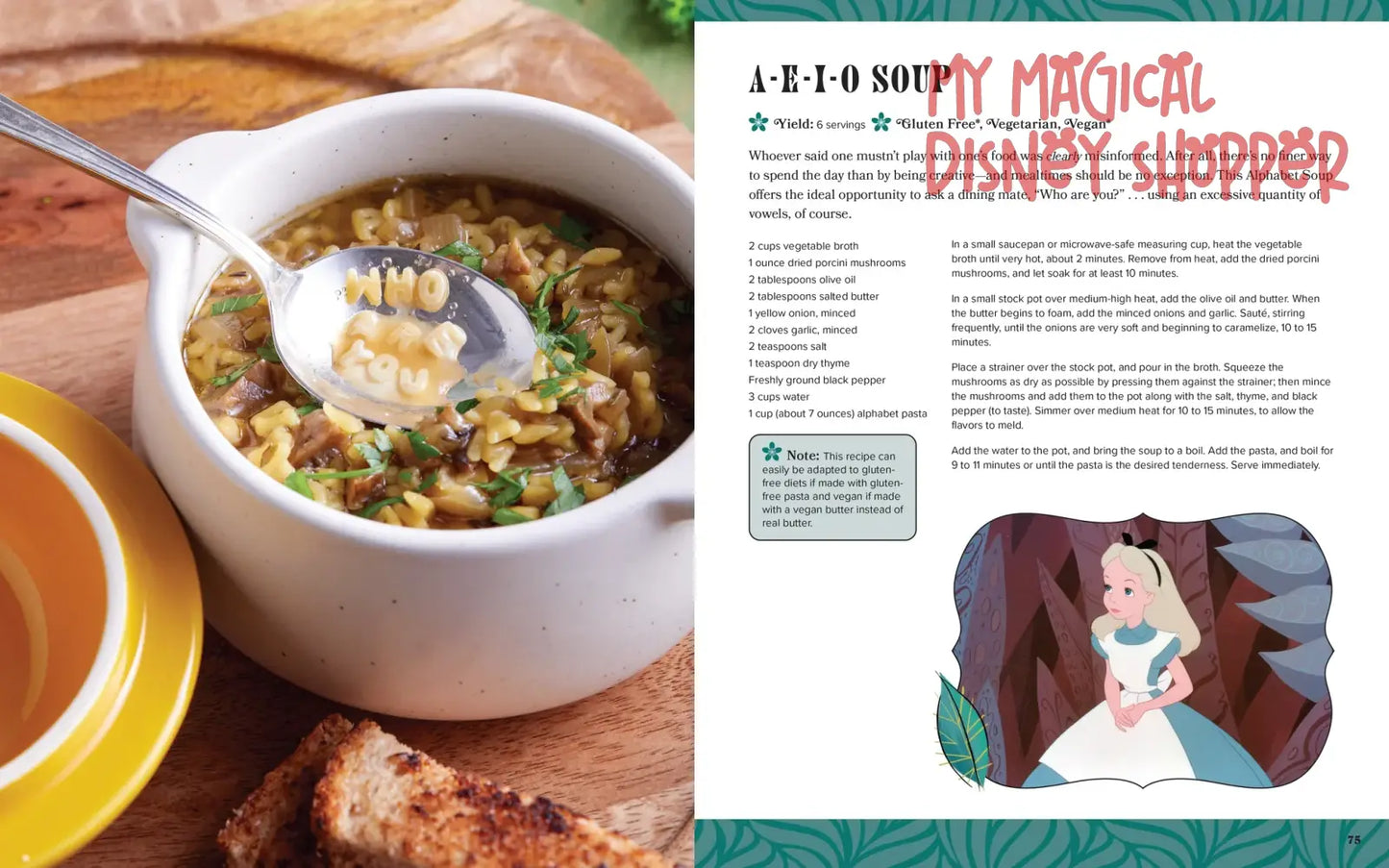 Alice in Wonderland: The Official Cookbook