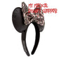 Animal Prints Loungefly Disney Minnie Ears Headband Side