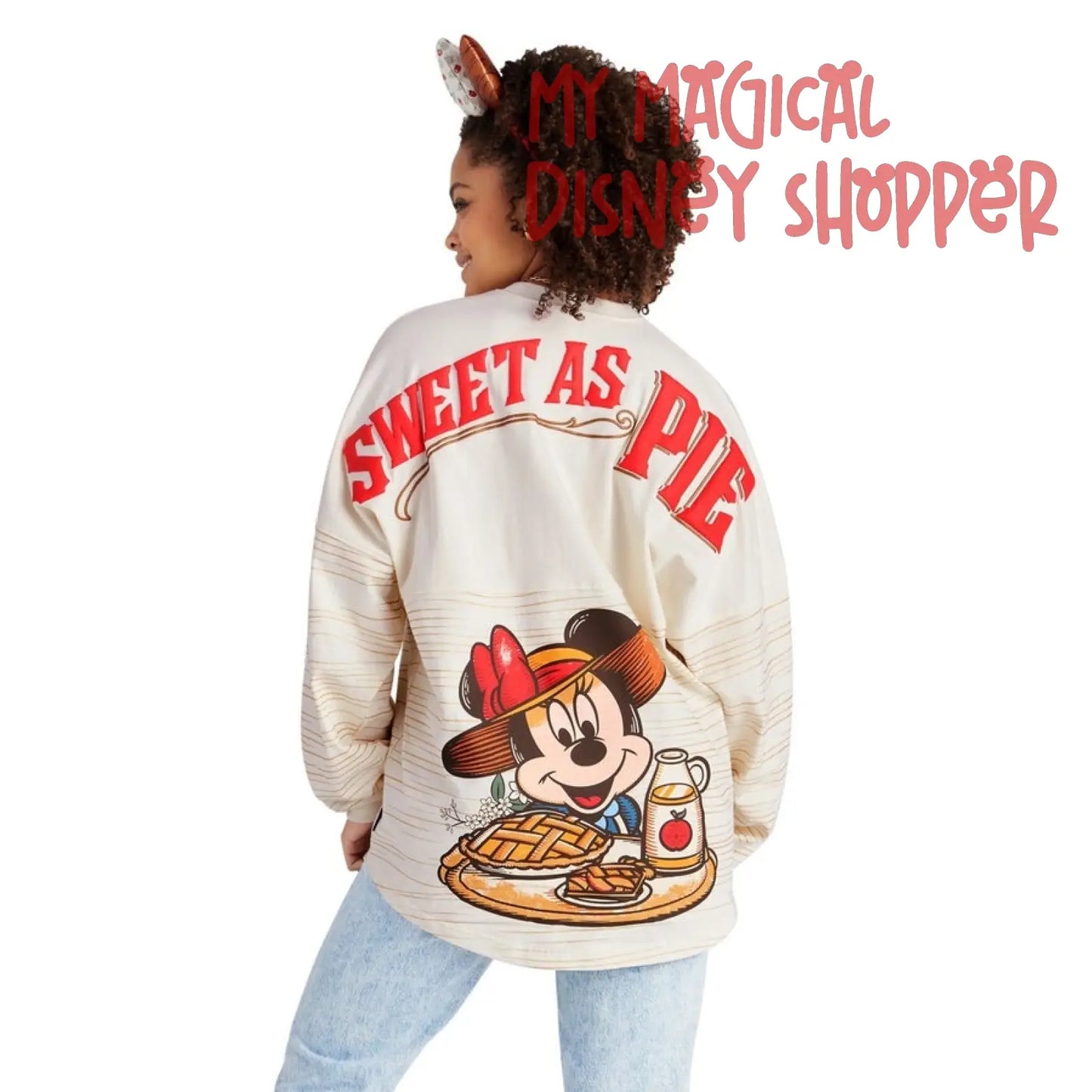 Apple Orchard Sweet as Pie Mickey and Minnie Mouse Spirit Jersey for Adults - Epcot International Food & Wine Festival 2021