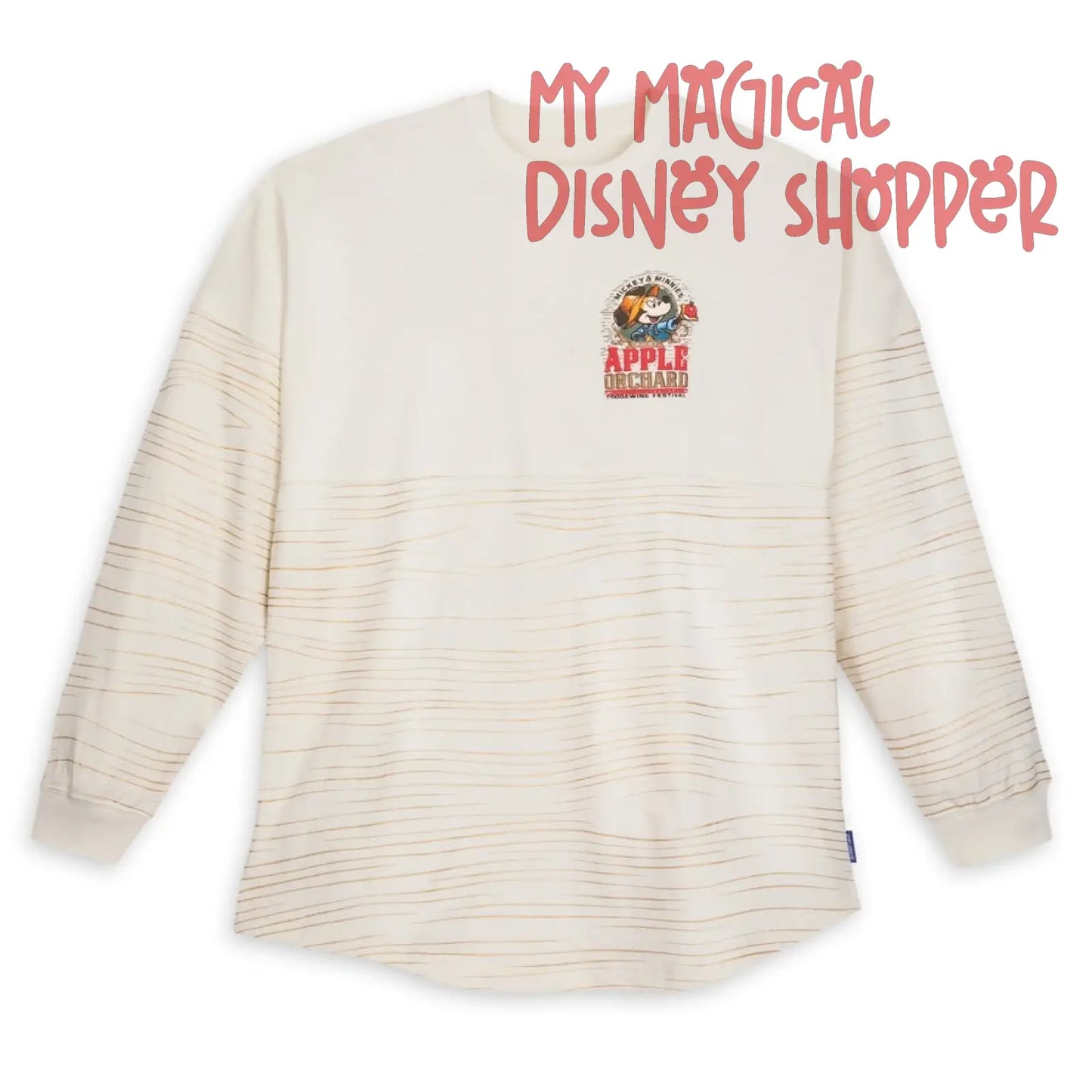 Apple Orchard Sweet as Pie Mickey and Minnie Mouse Spirit Jersey for Adults - Epcot International Food & Wine Festival 2021