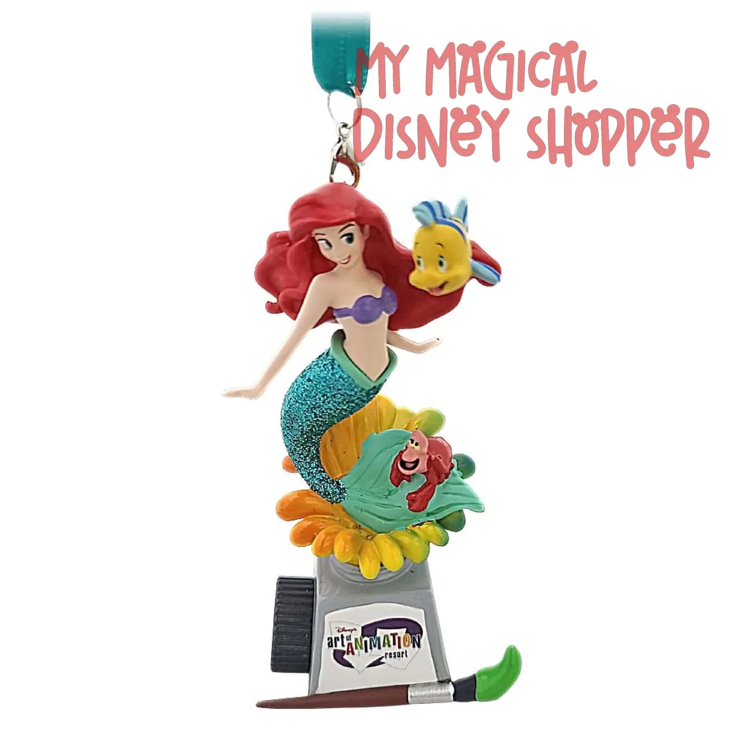 Art Of Animation Resort Disney Ornament - Ariel And Friends