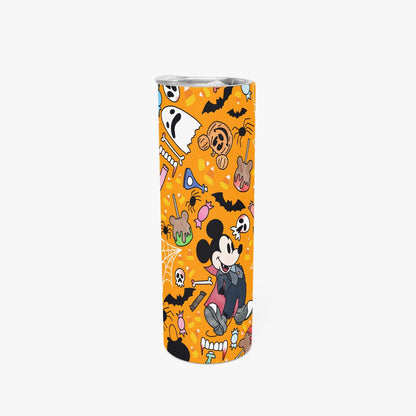 No So Scary 20oz Straight Glitter Skinny Tumbler