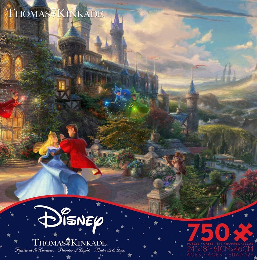 Thomas Kinkade Disney Dreams: Sleeping Beauty Enchanting - 750pc Jigsaw Puzzle by Ceaco