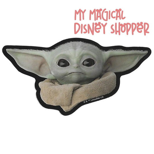 Baby Yoda Star Wars Disney Window Sticker