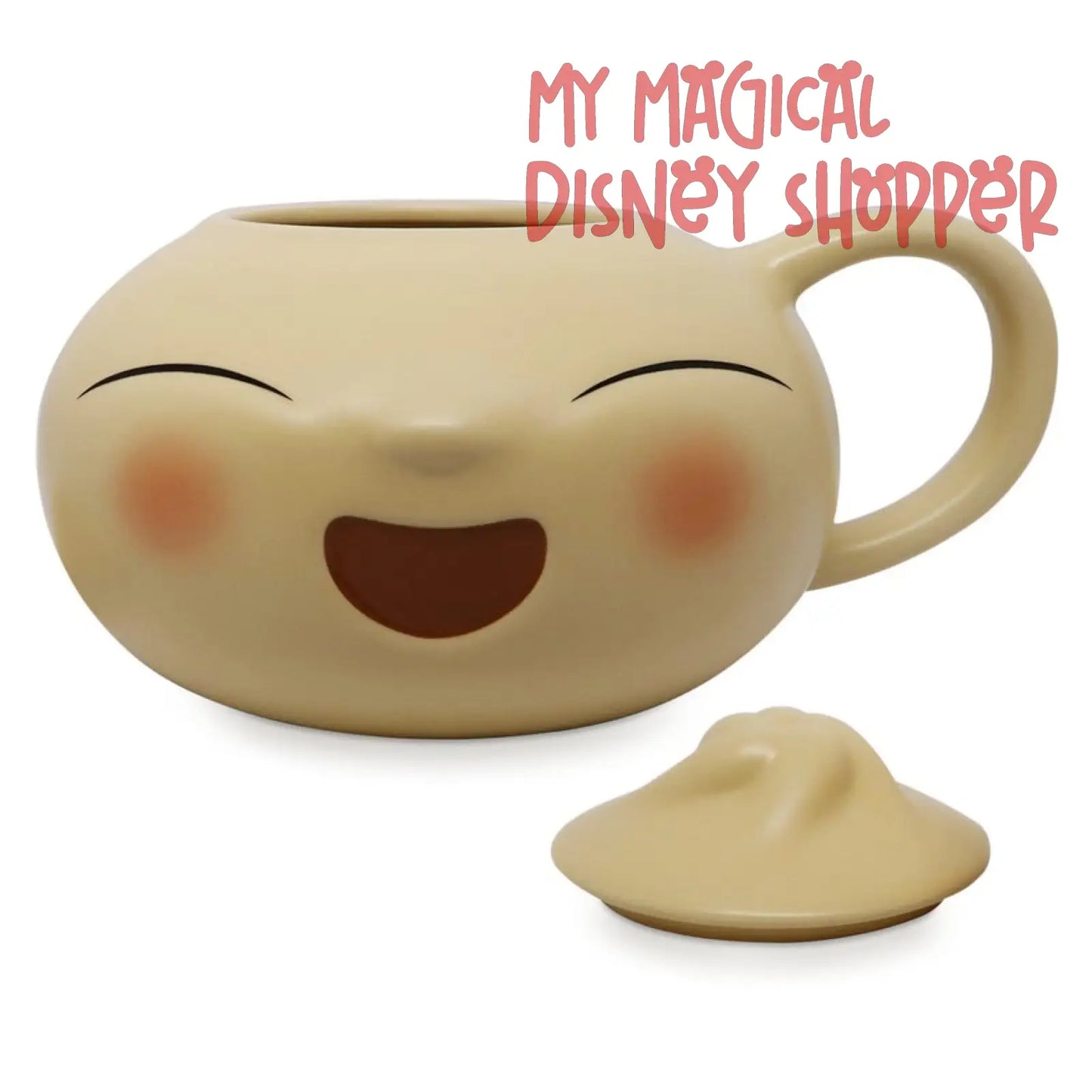Bao Figural Mug with Lid