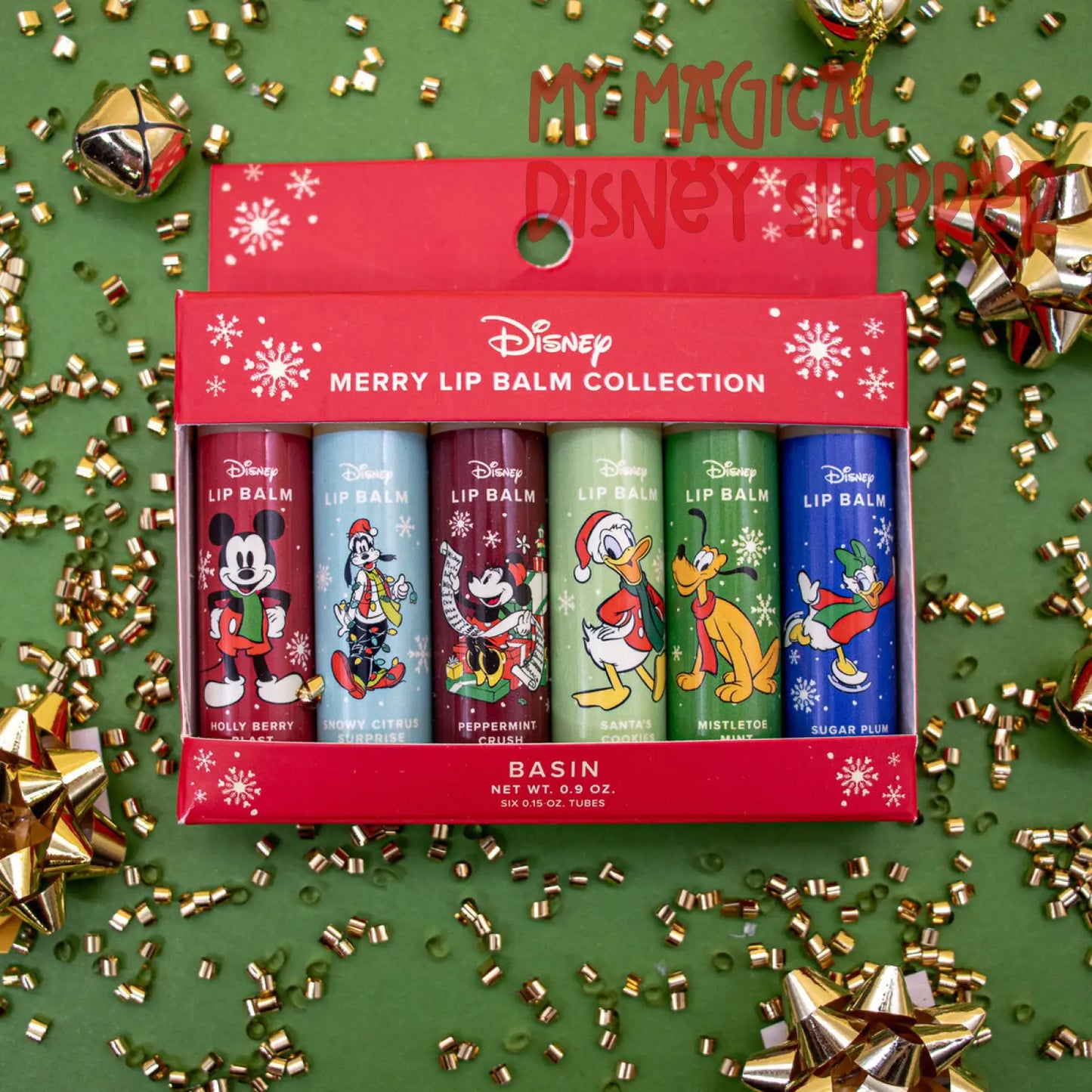 Basin x Disney Merry Lip Balm Collection