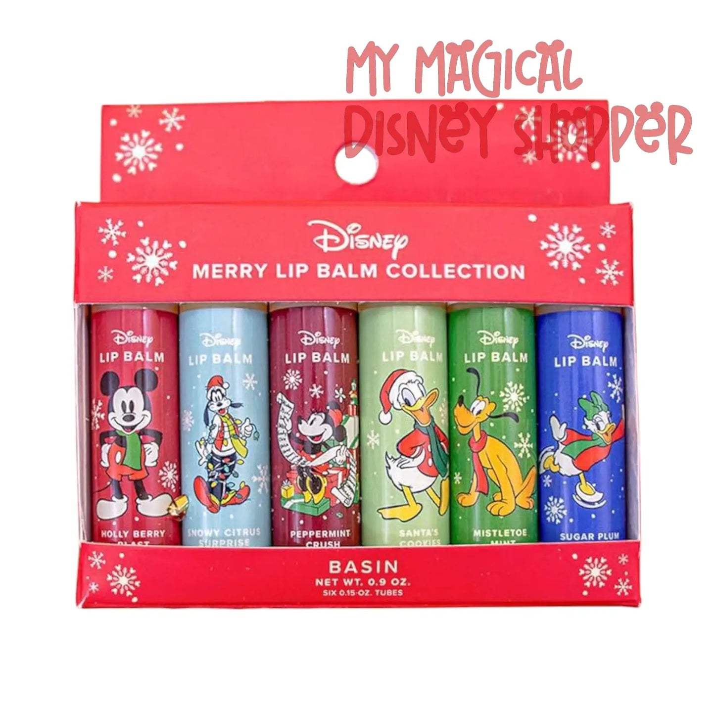 Basin x Disney Merry Lip Balm Collection