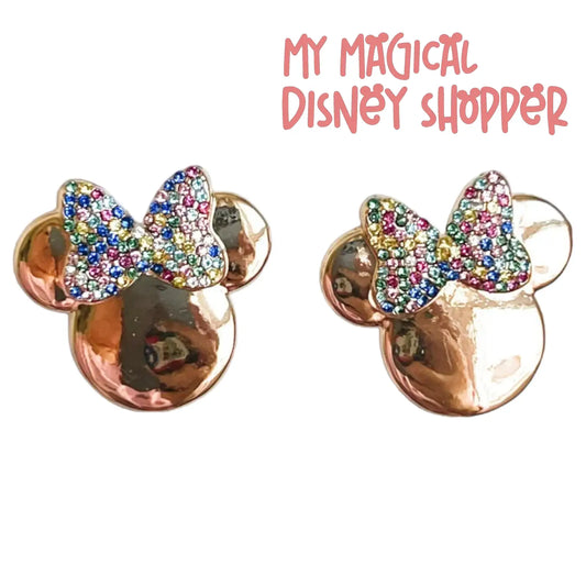 BaubleBar Minnie Rhinestone Stud Earrings