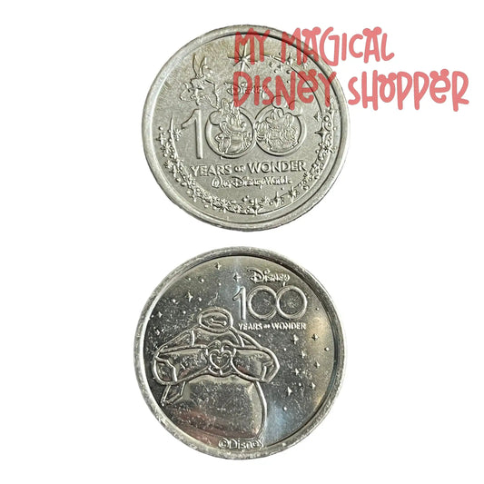 Baymax from Big Hero 6 Disney 100 Silver Medallion