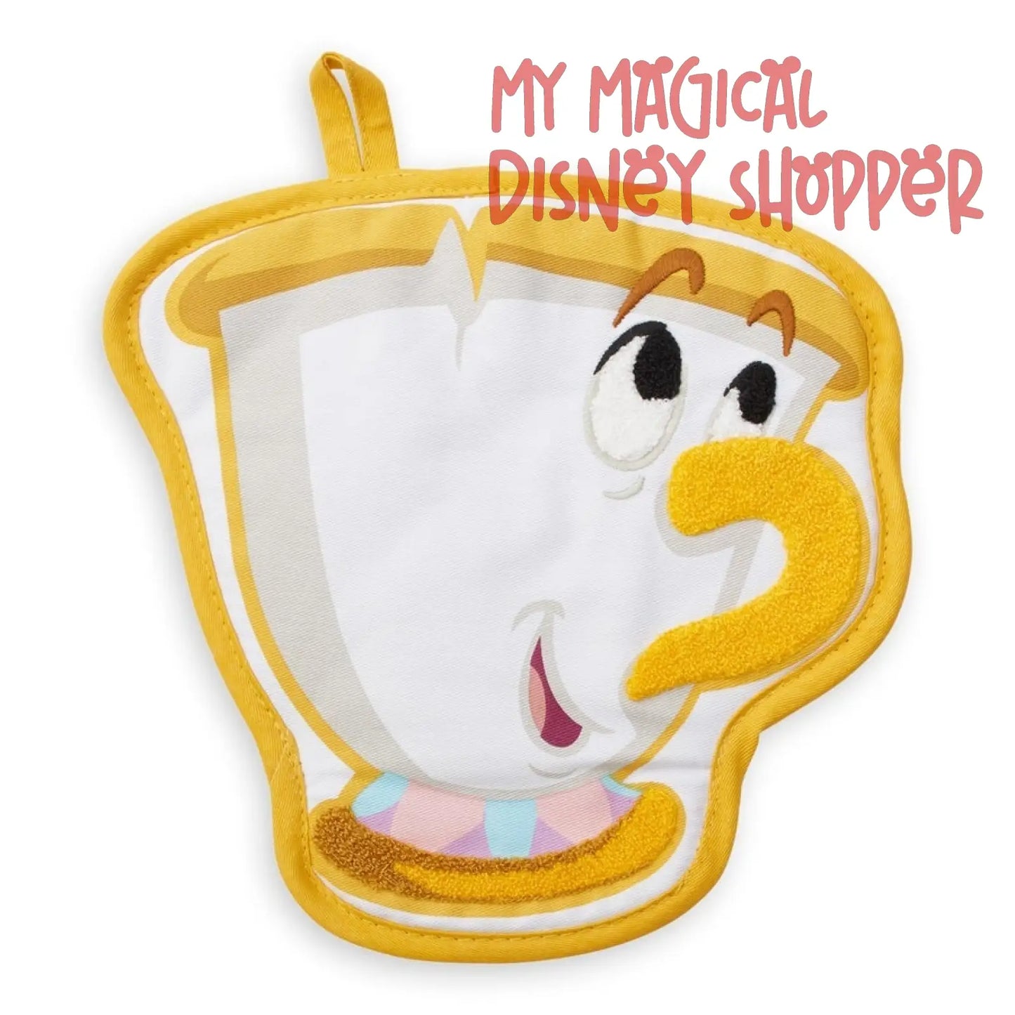 Beauty and the Beast Chip Teacup Pot Holder