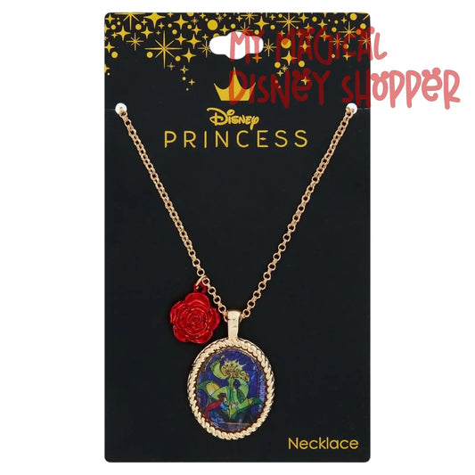 Beauty And The Beast Curse Scene Lenticular Necklace