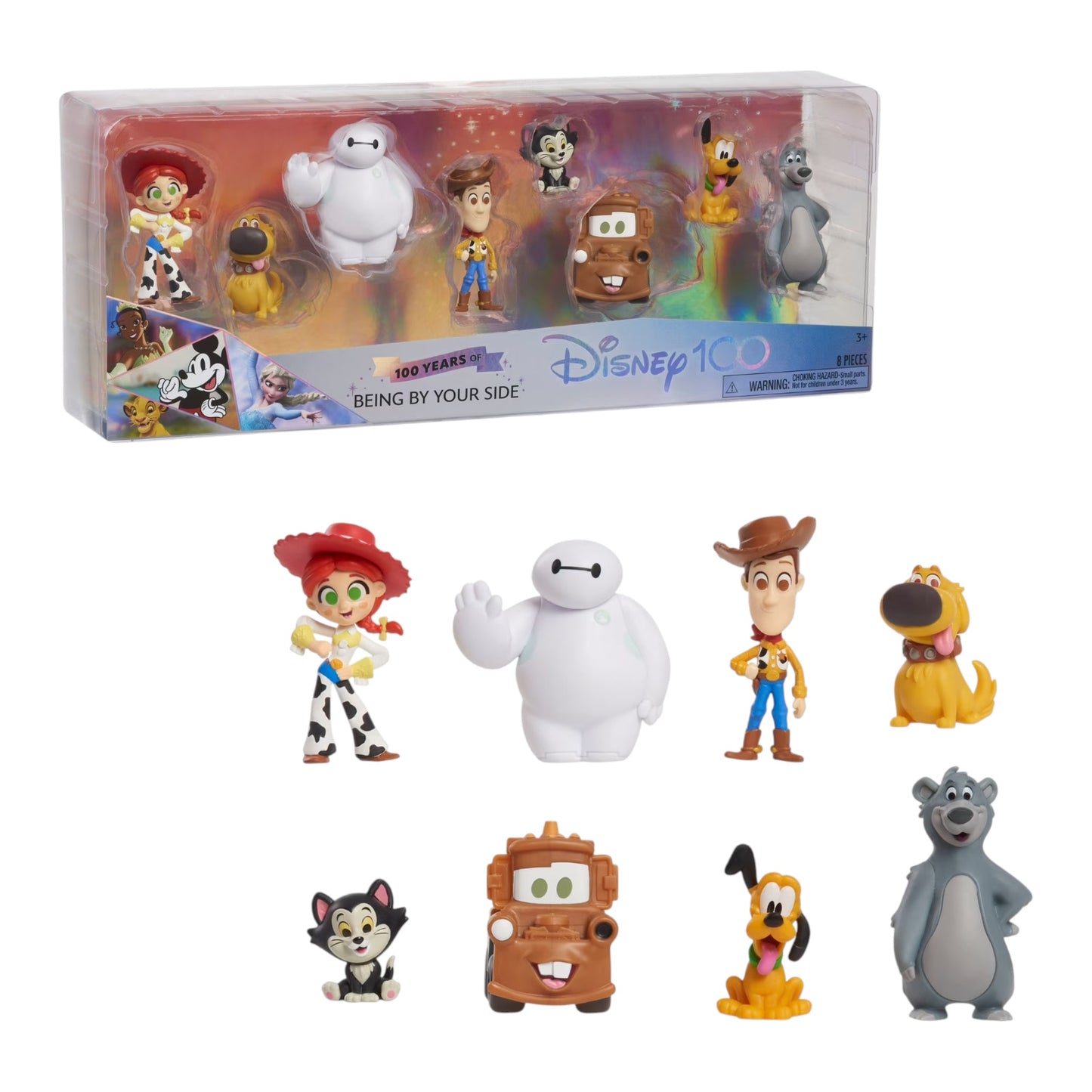 Disney100 Years of Being by Your Side Collection – 8-Figure Pack (Limited Edition)