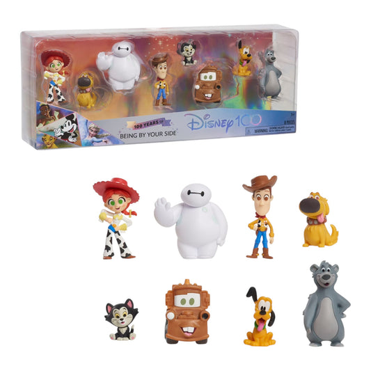 Disney100 Years of Being by Your Side Collection – 8-Figure Pack (Limited Edition)