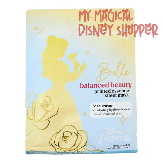 Belle Balanced Beauty Printed Essence Sheet Mask - The Creme Shop X Disney