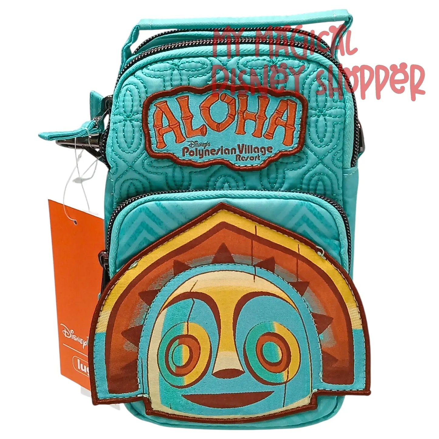 Disney ALOHA Polynesian Village Resort Lug Skeeter Mini Bag