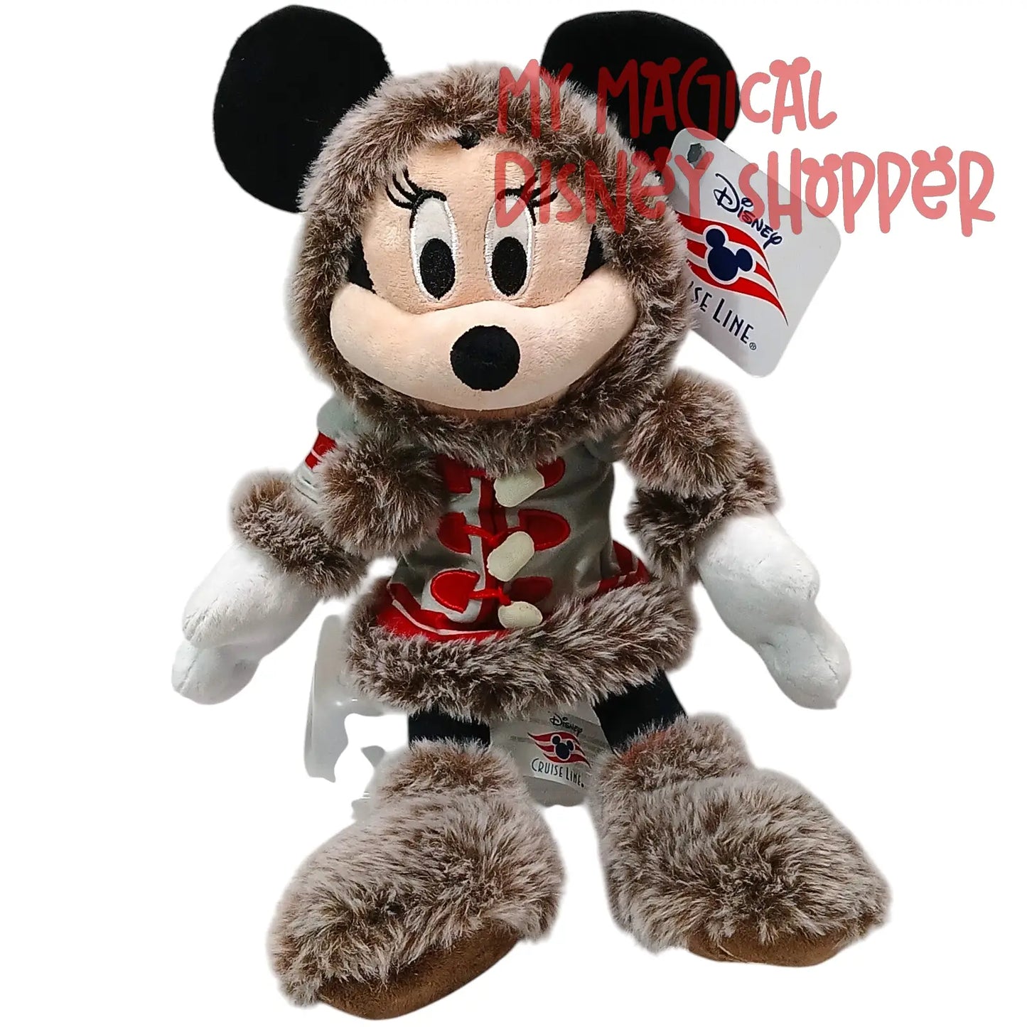 Disney Cruise Line Alaska Minnie Mouse Plush