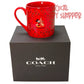 Red Disney X Coach Mug