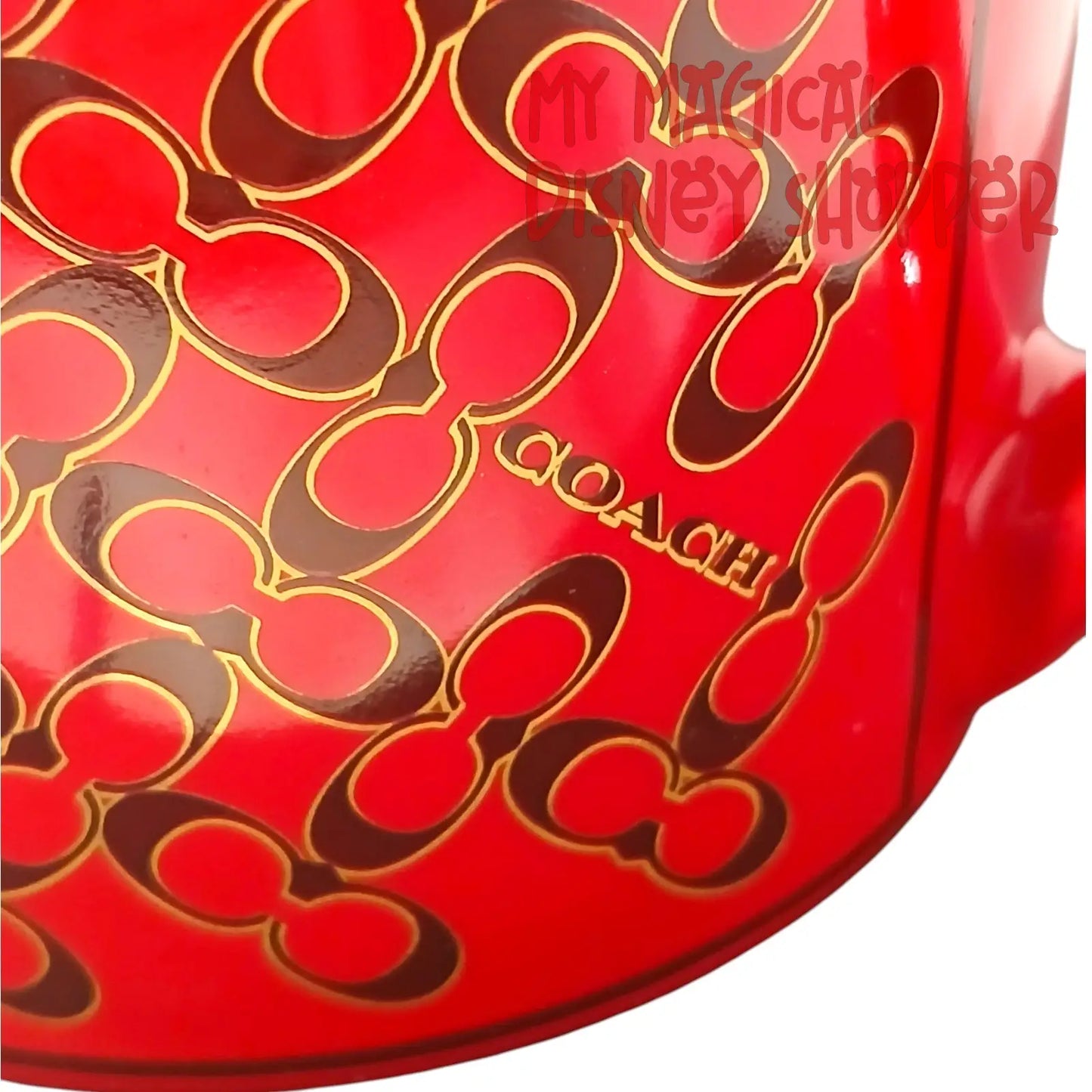 Red Disney X Coach Mug