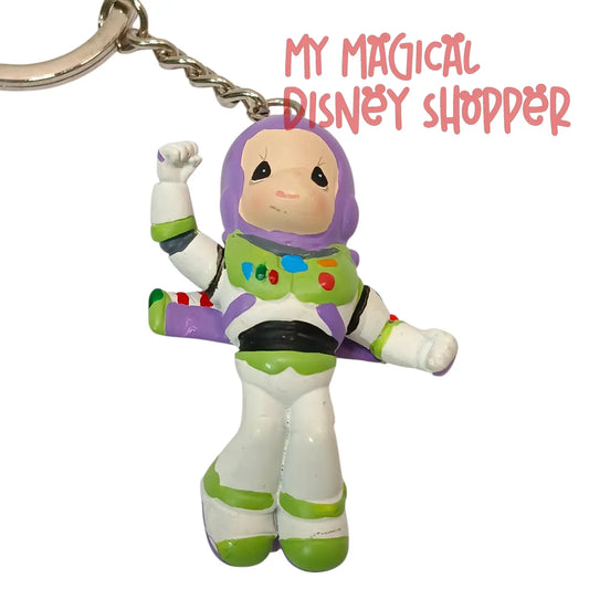 D23 Expo Limited Edition Precious Moments  Buzz Lightyear Keychain