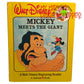 Vintage Walt Disney Mickey Meets the Giant Volume 1 Hardcover Picture Book