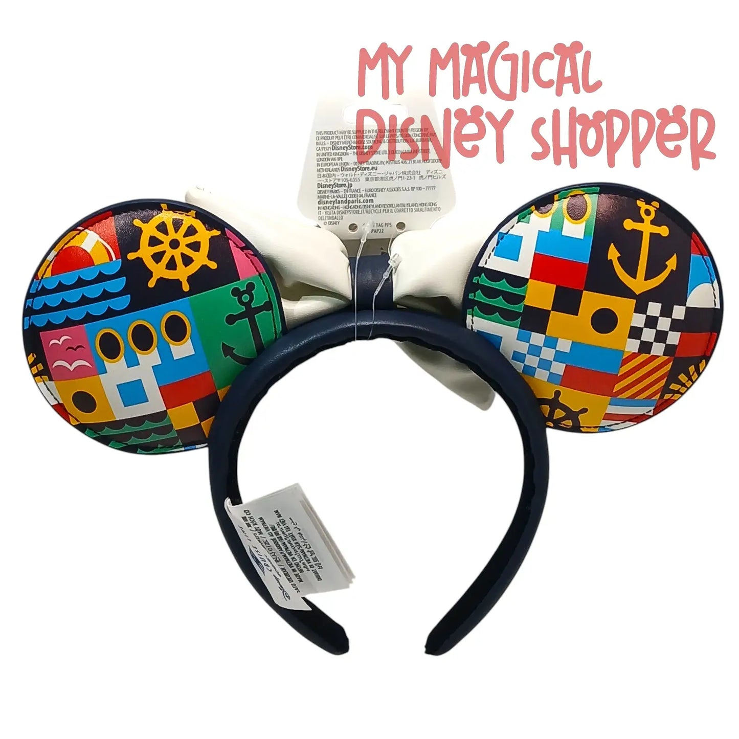 Disney Cruise Line Nautical Print Ears