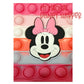 Primark Minnie Mouse Pencil Case Silicone Pop It