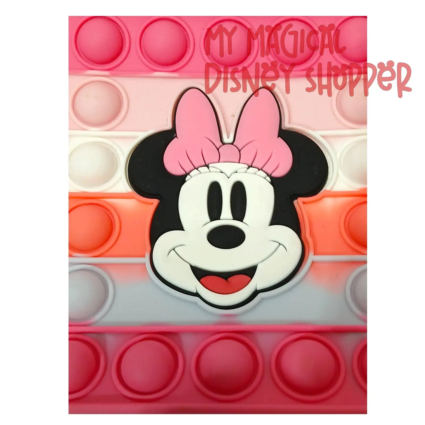 Primark Minnie Mouse Pencil Case Silicone Pop It