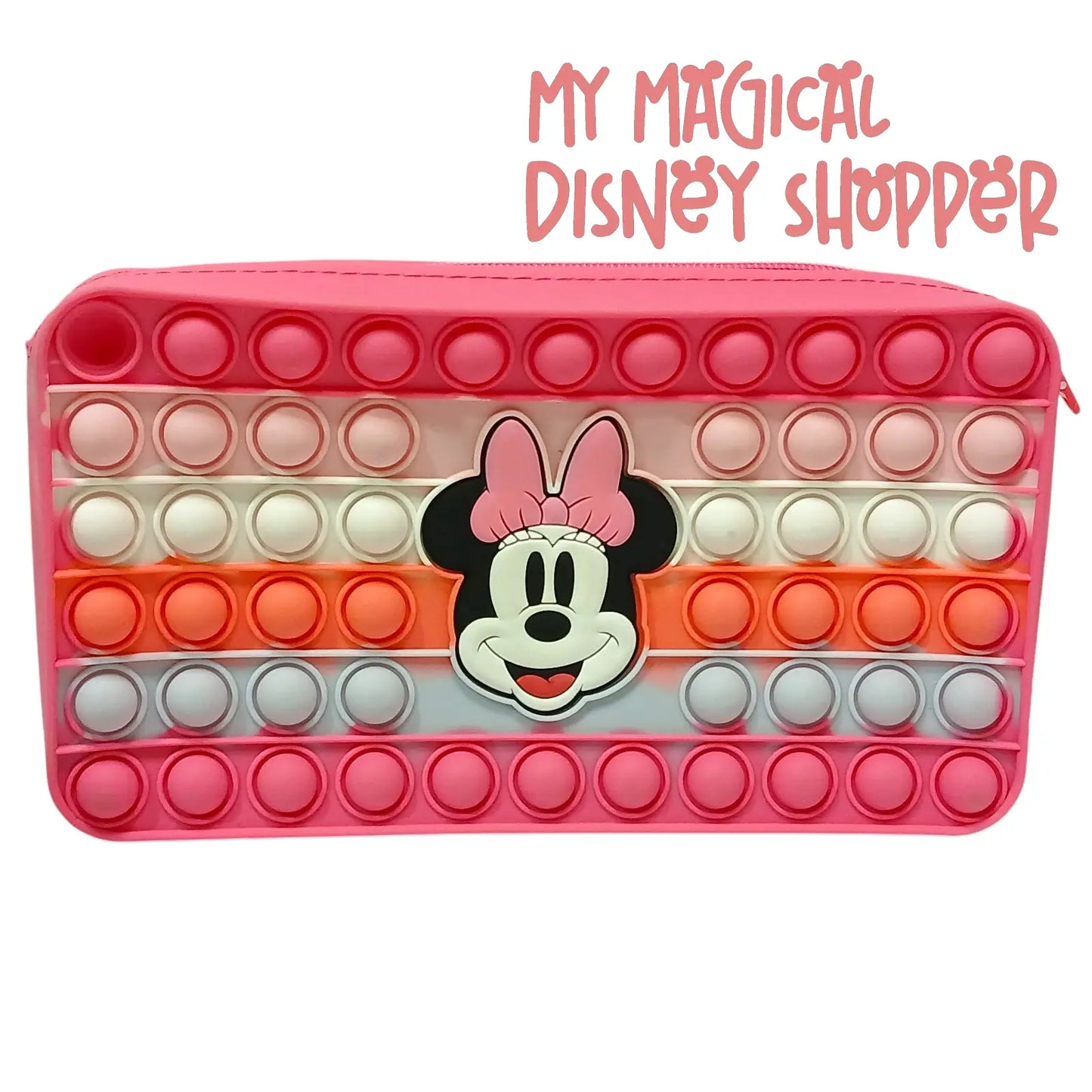 Primark Minnie Mouse Pencil Case Silicone Pop It