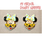 Baublebar X Disney Minnie Mouse Wearing Sunglasses Earrings