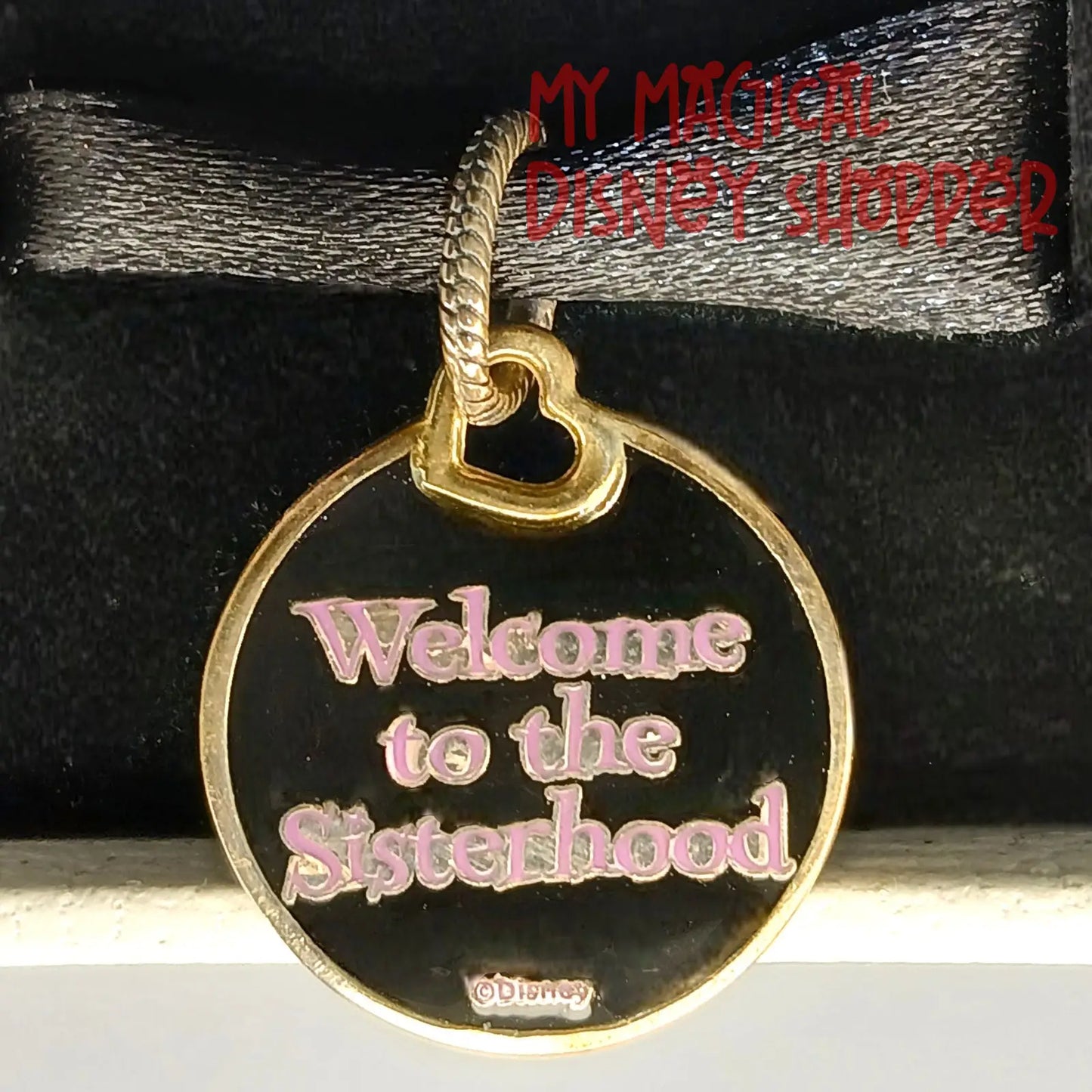 Hocus Pocus Welcome to the Sisterhood Dangle Charm