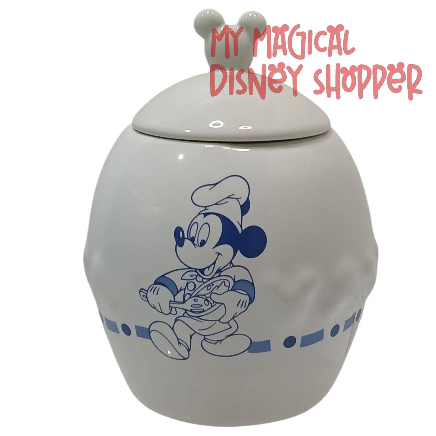 Disney Gourmet Mickey Mouse Sugar Bowl with Lid