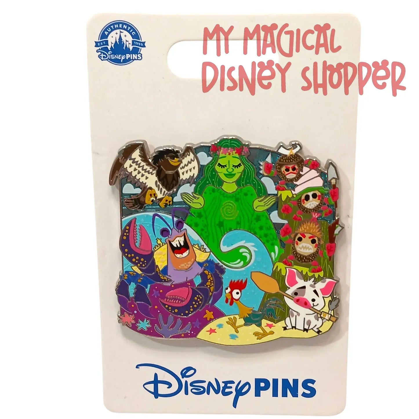 Disney Parks Moana Family Pin