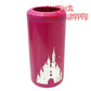 Disney Parks "Where Dreams Come True" Summer Slim Can Metal Drink Coozie Pink