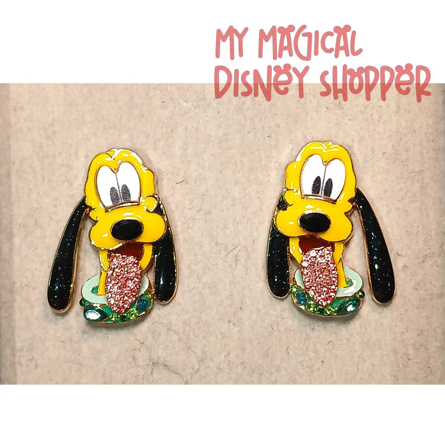 Disney X BaubleBar Pluto Bejeweled Earrings