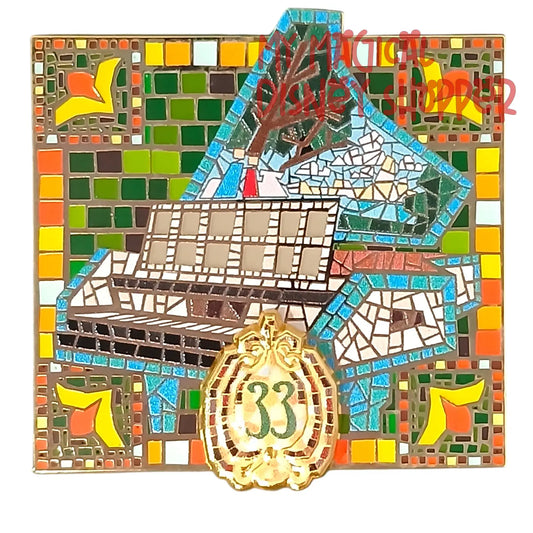 Disneyland Club 33 Emerald Anniversary Pin Limited Edition 1000