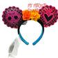 Epcot Día De Los Muertos Mexico Floral Minnie Mouse Ears Headband