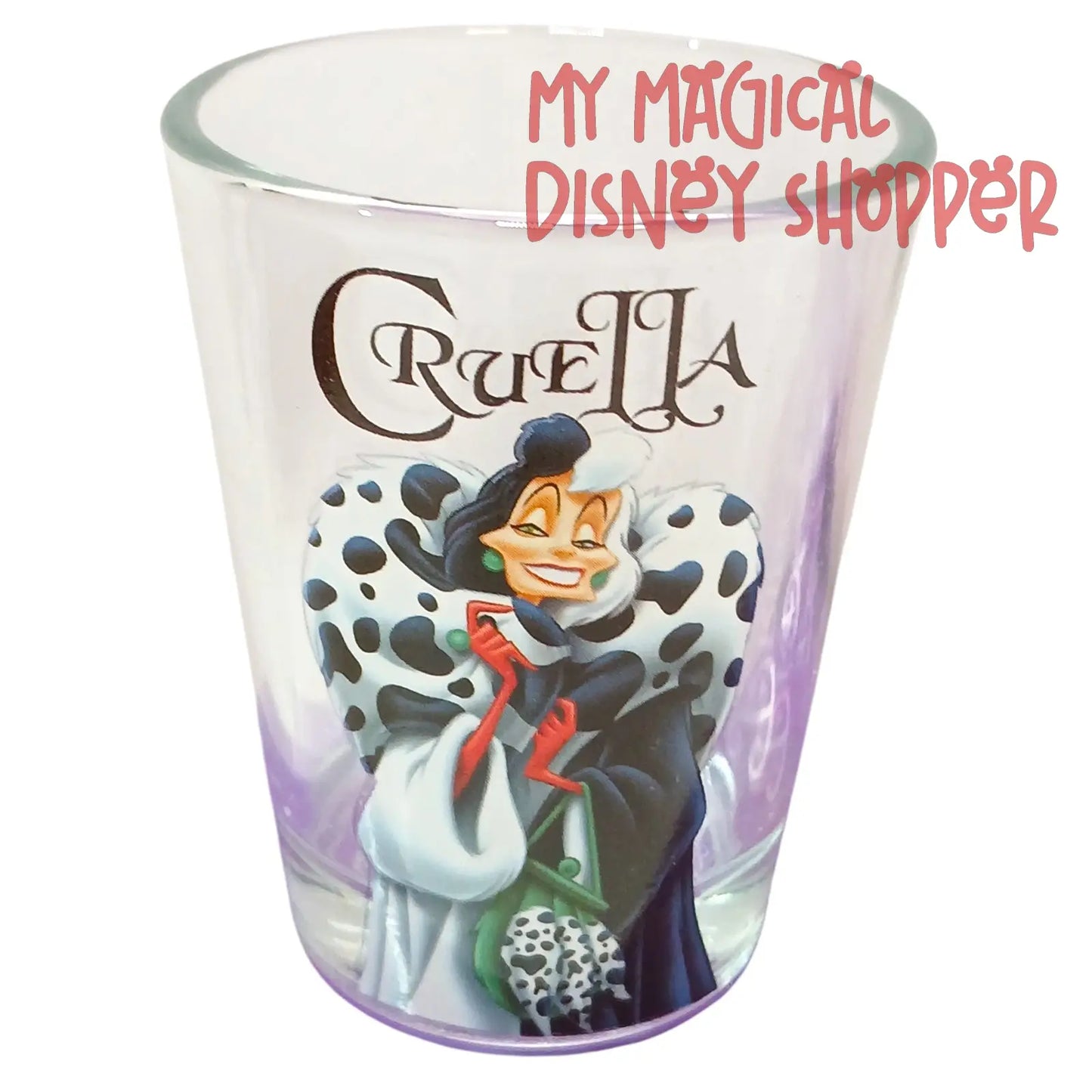 Disney Villains Shot Glass Set – 4 Piece Collector Set 🖤👑✨