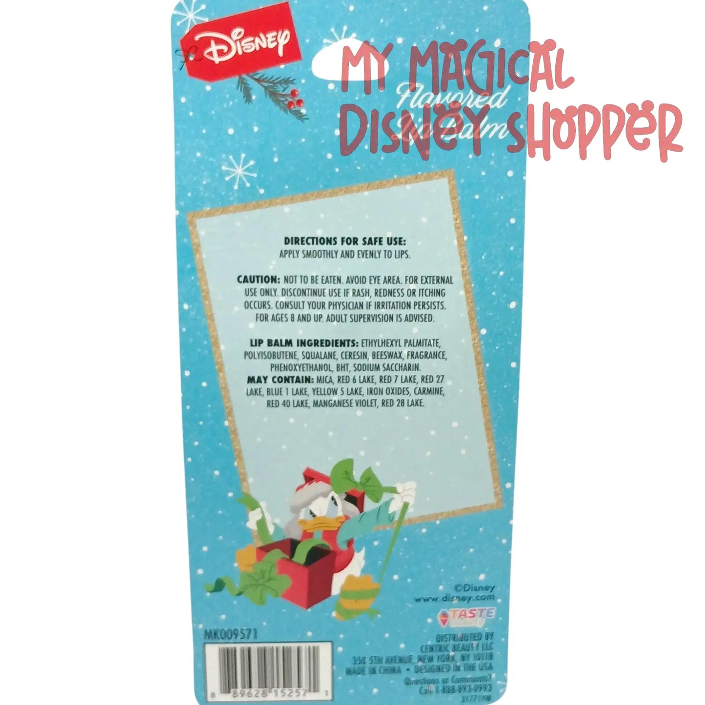 Taste Beauty Christmas Mint Hot Chocolate Flavored Lip Balm