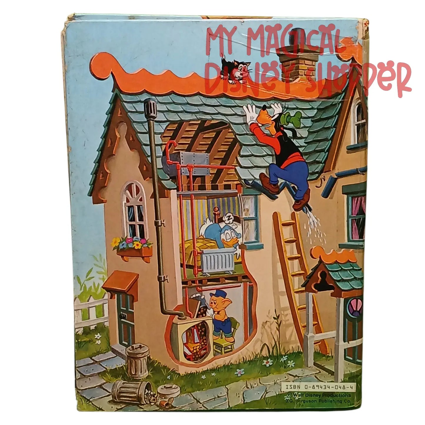 How it Works in the Home Vintage Disney Hardcover Book