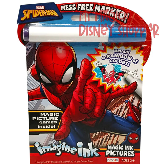 Imagine Ink Magic Ink Pictures (Ultimate Spider-Man)