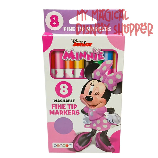 Minnie Mouse Fine Tip Washable Markers, 8 Count