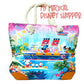 New Exclusive Disney Cruise Line DCL Artist Joey Chou Ship Tote Bag Rope Handle