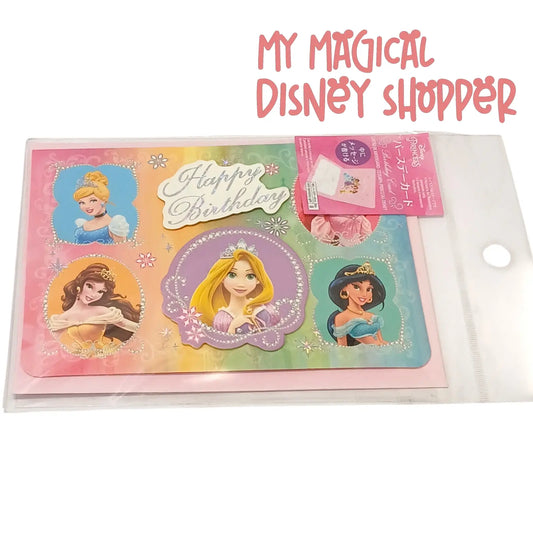 Disney Princess Happy Birthday Card