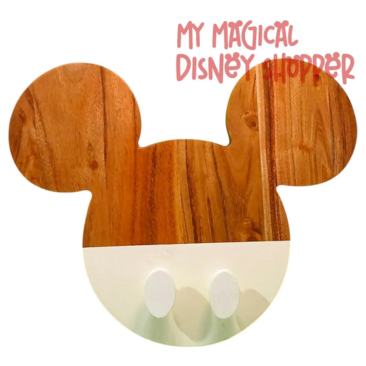 Wooden Mickey Head Wall Key Holder