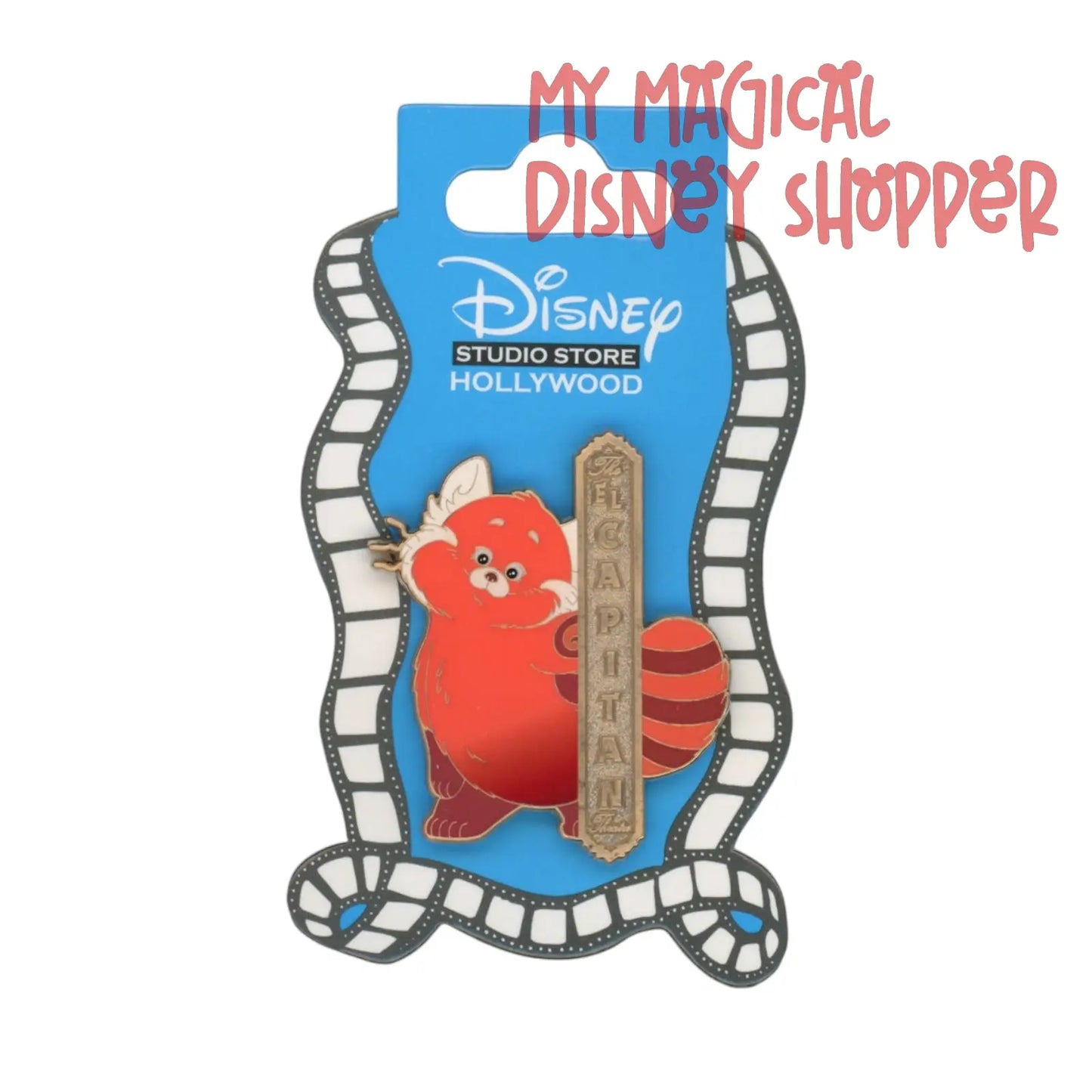 Meilin Lee Turning Red Pin - Disney Studio Store Hollywood El Capitan Theater Character Series