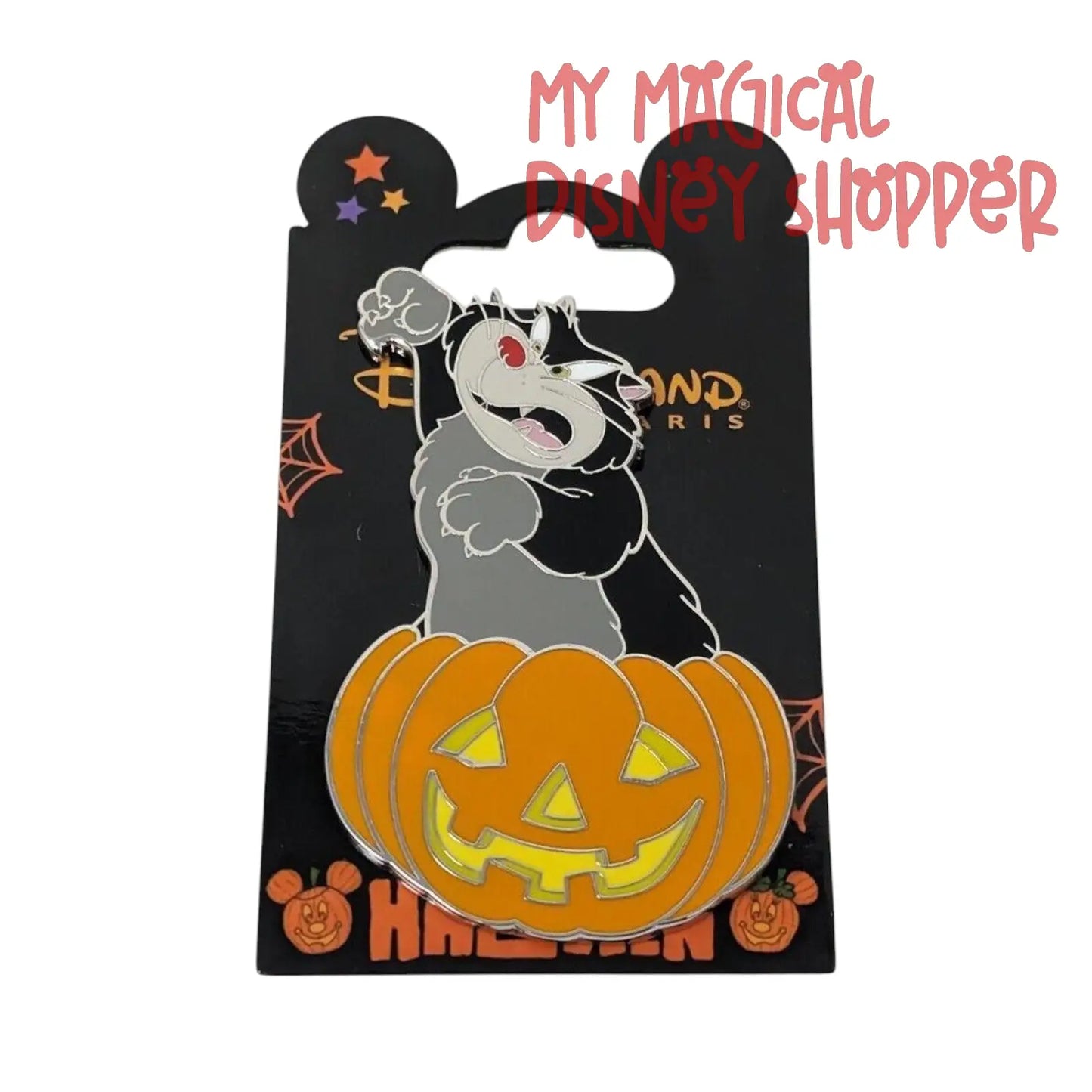 Disneyland Paris Lucifer in Pumpkin Pin