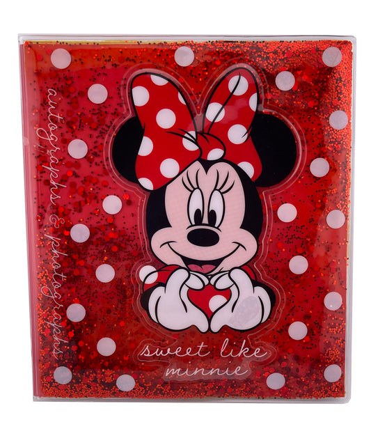 Sweet Like Minnie Disney Autograph and Photo Book - Glitter Filled