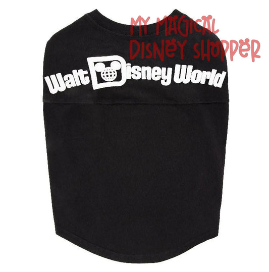 Black Walt Disney World Spirit Jersey Disney Pet Wear